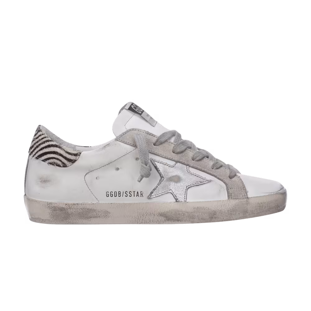 Golden Goose Women's Superstar Zebra