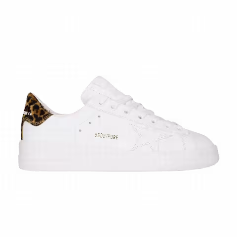 Golden Goose Wmns Purestar 'White Brown Leopard'