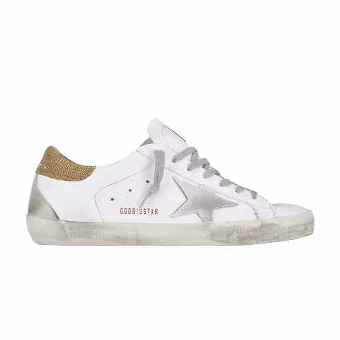 Golden Goose Superstar 'Snakeskin - White Silver'