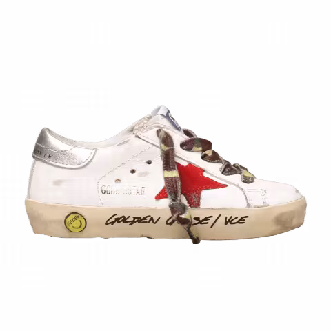 Golden Goose Superstar Infant 'White Red'