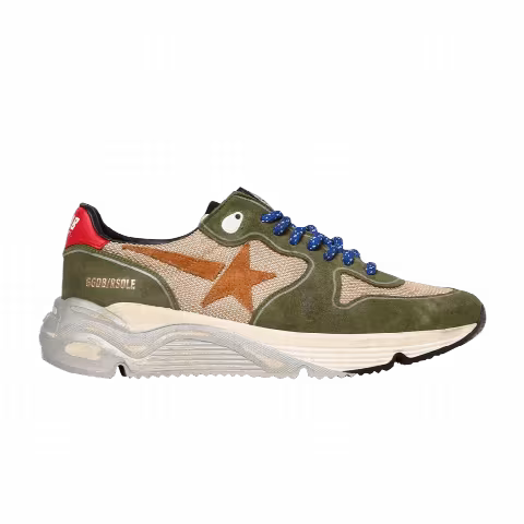 Golden Goose Running Sole 'Beige Light Green'