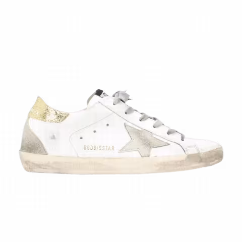 Golden Goose Wmns Superstar 'White Ice Gold'