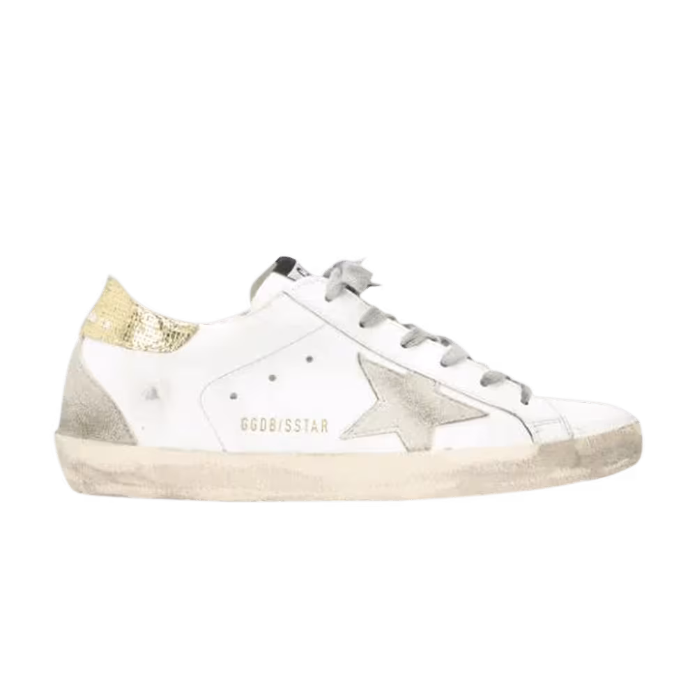 Golden Goose Women's Superstar White Ice Gold