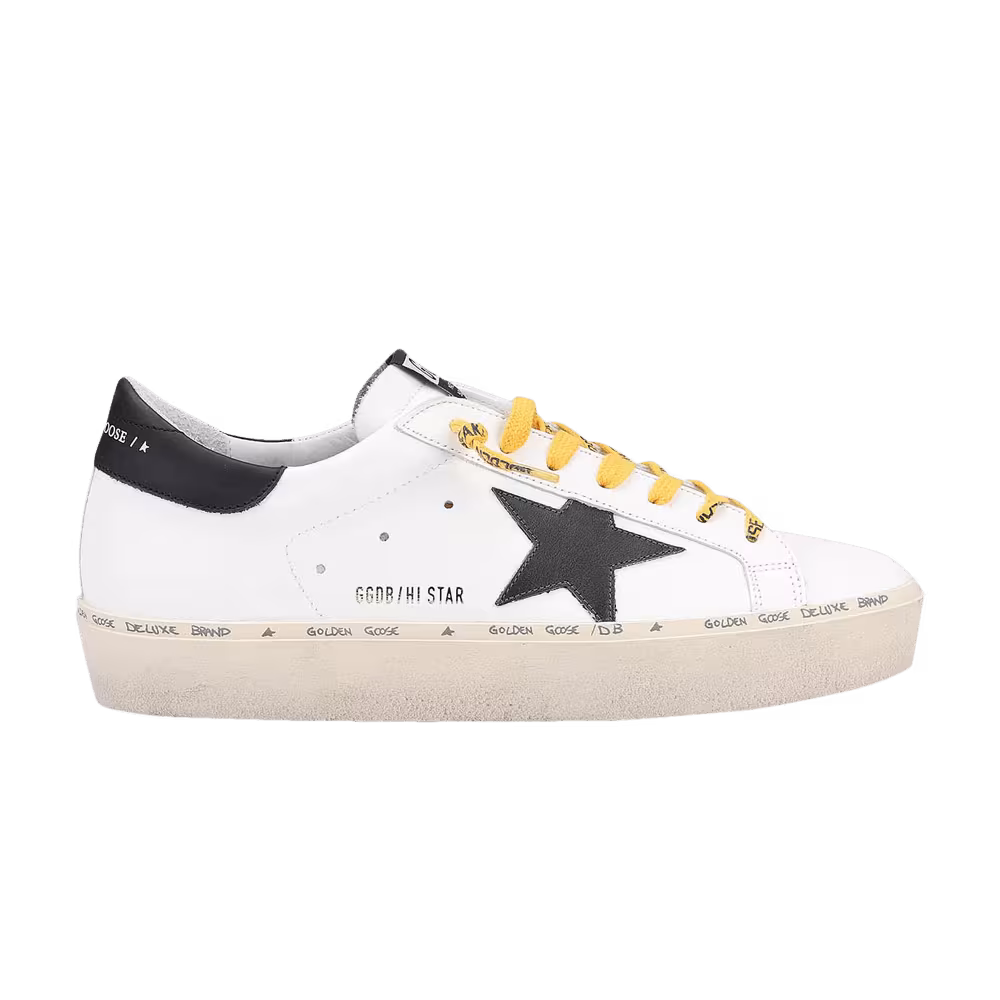 Golden Goose Hi Star White Army Green