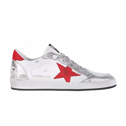 Golden Goose Ball Star 'White Red'