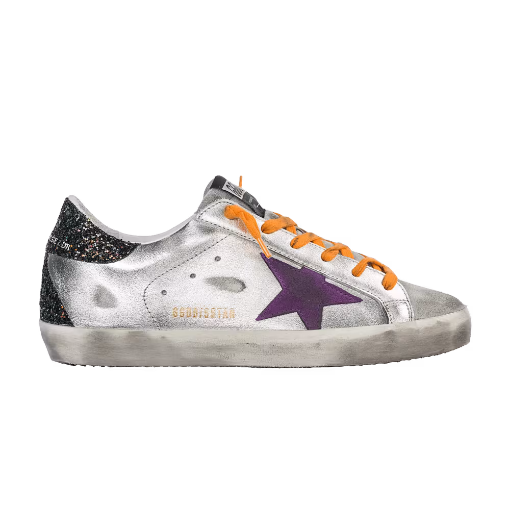 Golden Goose Women's Superstar Silver Lilac