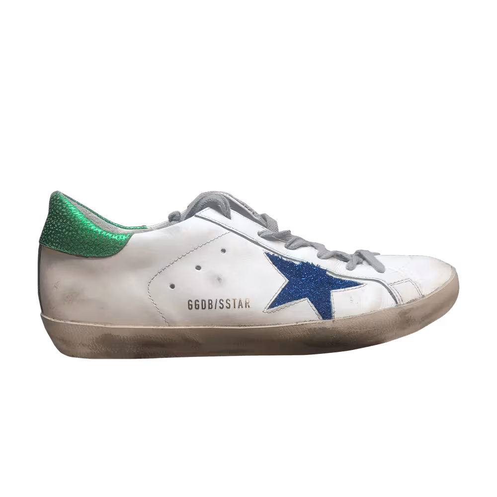 Golden Goose Superstar White Bluette