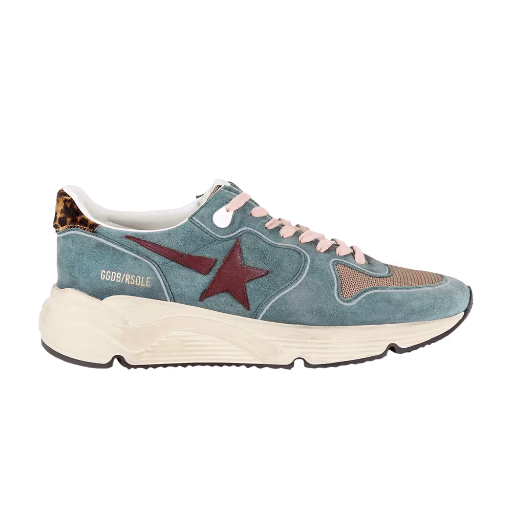 Golden Goose Running Sole Leopard - Ice