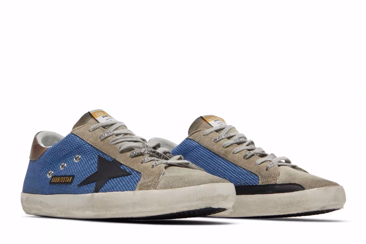 Golden Goose Superstar Blue Taupe, view 9