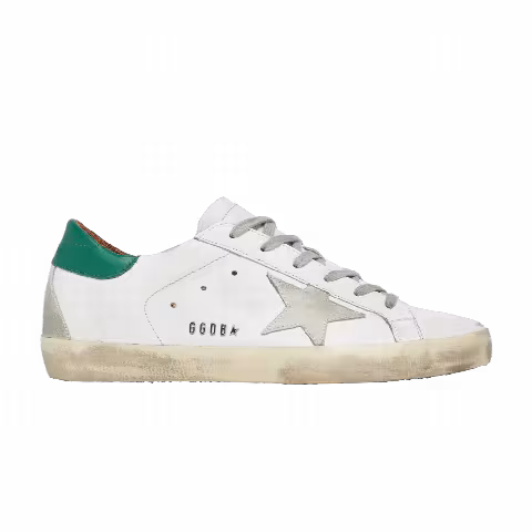 Golden Goose Wmns Superstar 'White Green'