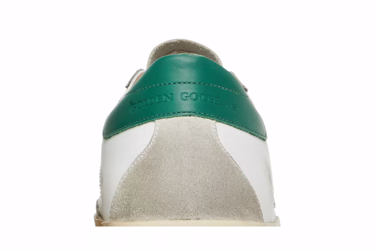 Golden Goose Women's Superstar White Green, view 8