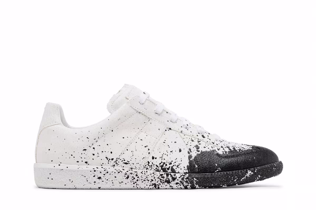 Maison Margiela Replica Paint Splatter - White Black, view 2
