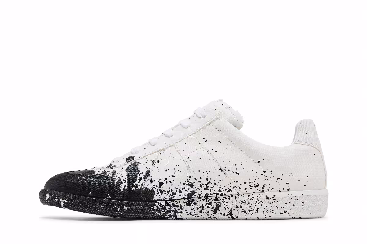 Maison Margiela Replica Paint Splatter - White Black, view 4