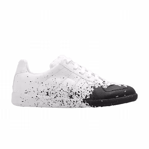 Maison Margiela Wmns Replica Low 'Paint Splatter - White Black'