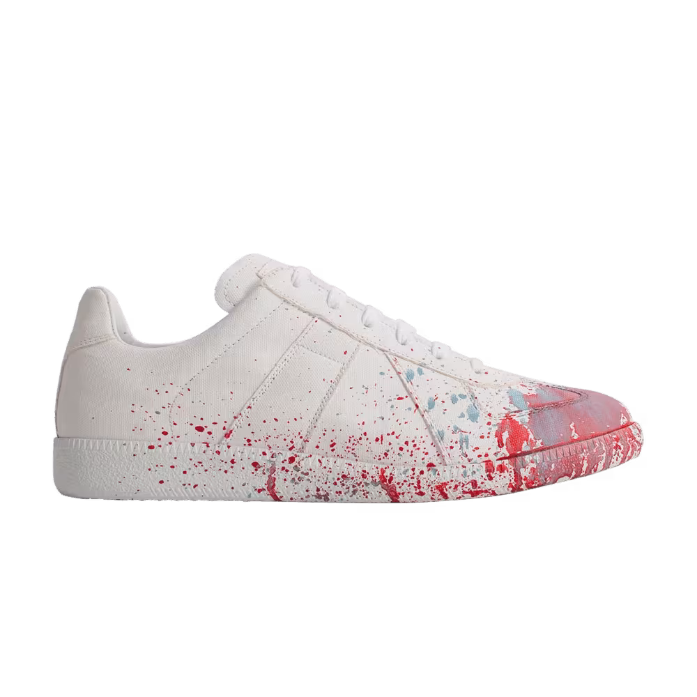 Maison Margiela Replica Paint Splatter - White Red
