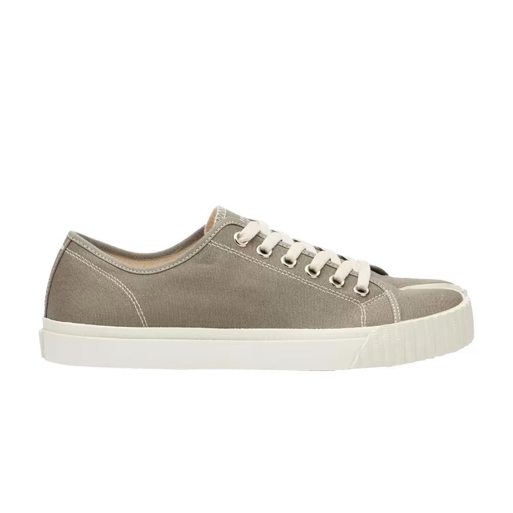 Maison Margiela Women's Tabi Canvas Low Grey
