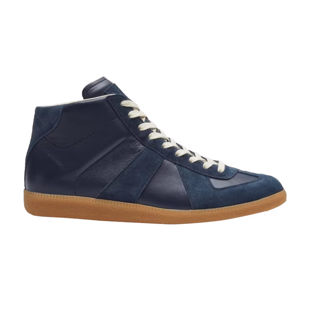 Maison Margiela 22 Replica High Top Sneaker Dark Blue