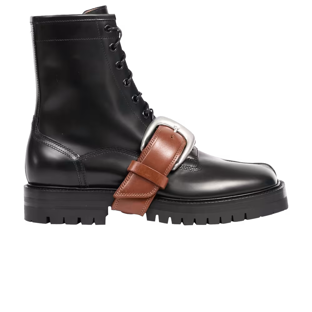 Maison Margiela Tabi Combat High Top Boot Black