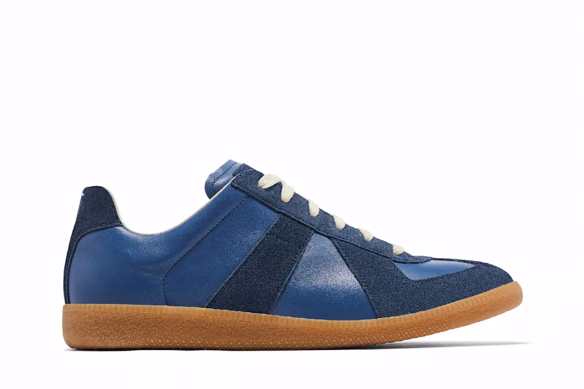 Maison Margiela Replica Sneakers Slate Blue, view 2