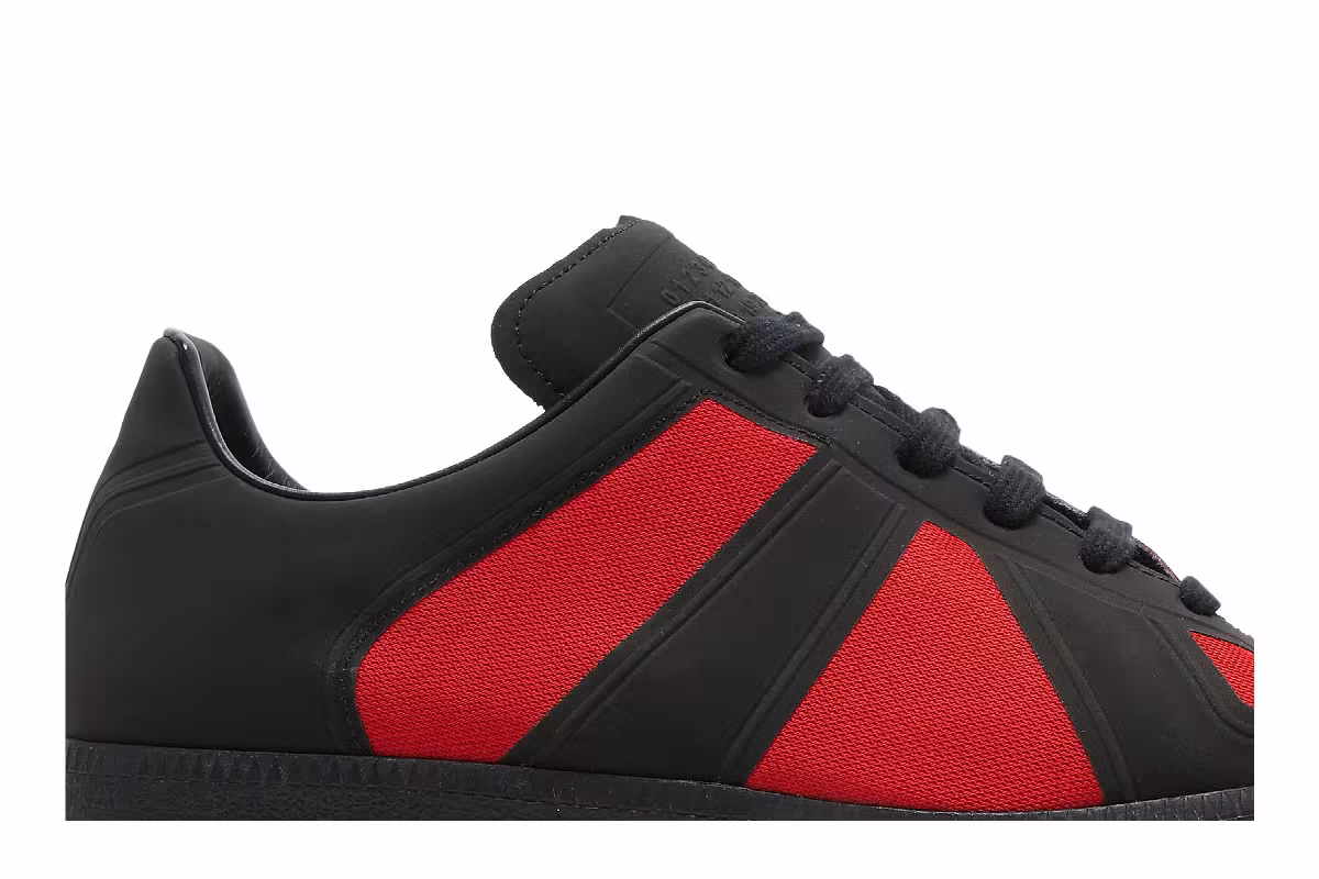 Maison Margiela Replica Sneakers Two Tone - Red Black, view 3