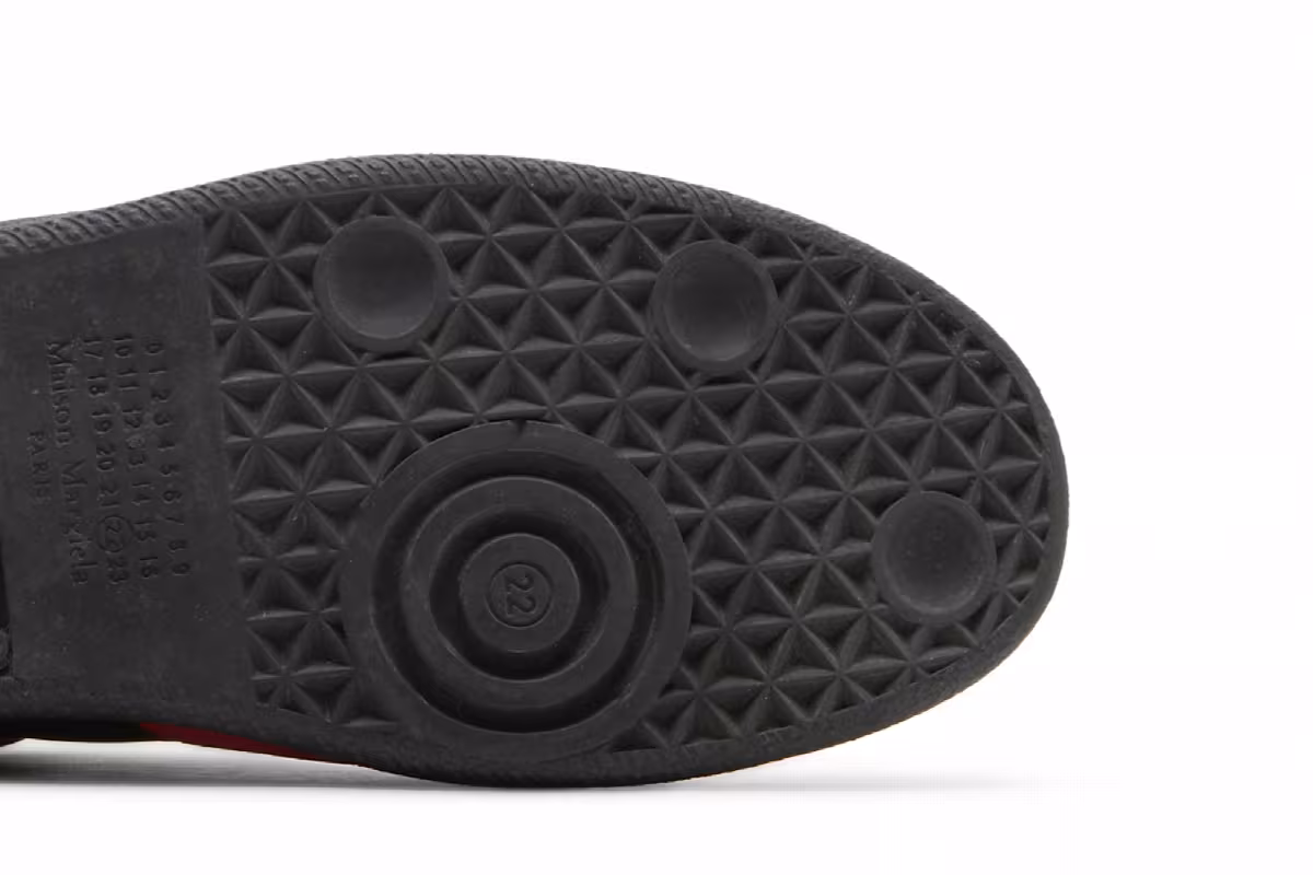 Maison Margiela Replica Sneakers Two Tone - Red Black, view 6