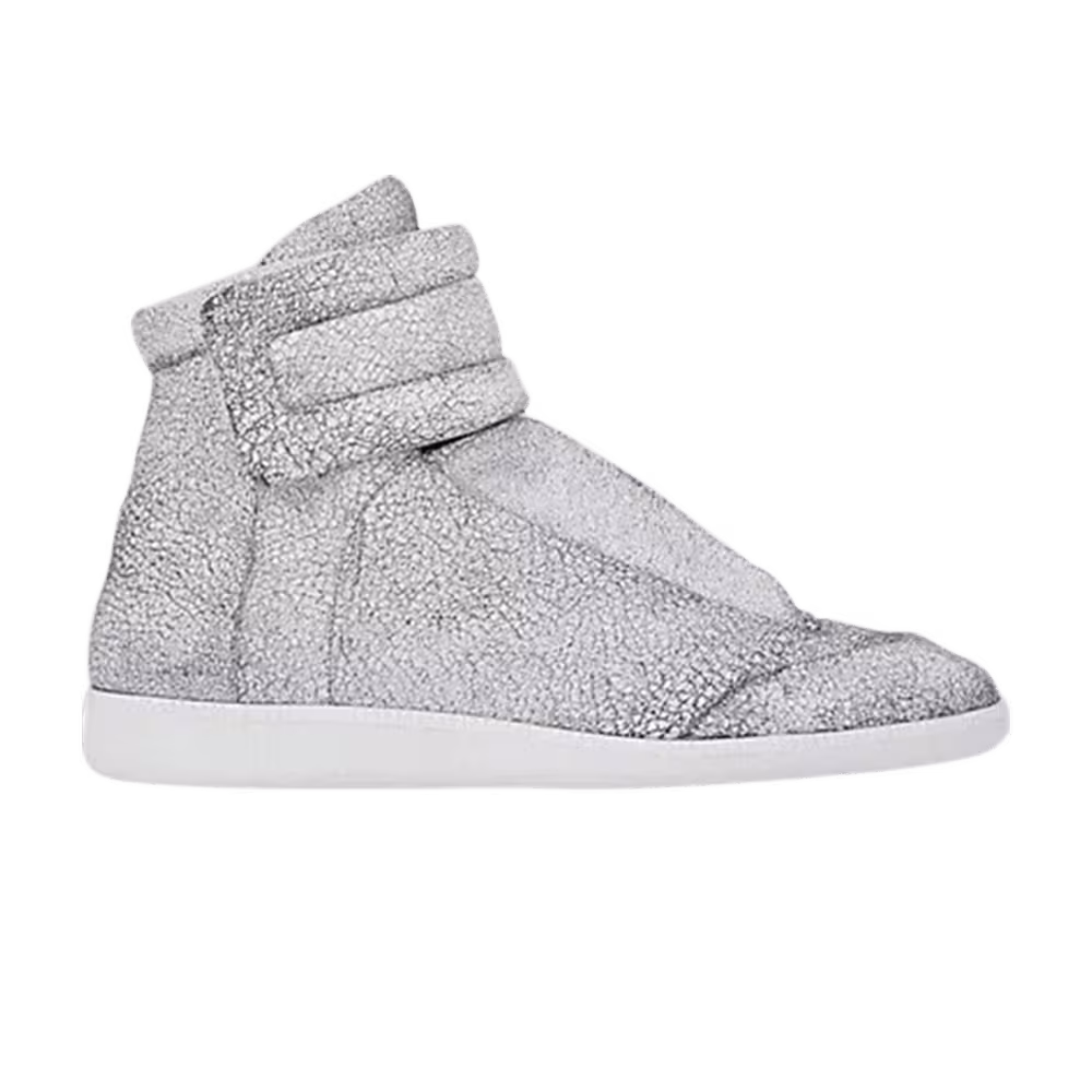 Maison Margiela Future High Top Sneaker Cracked Leather