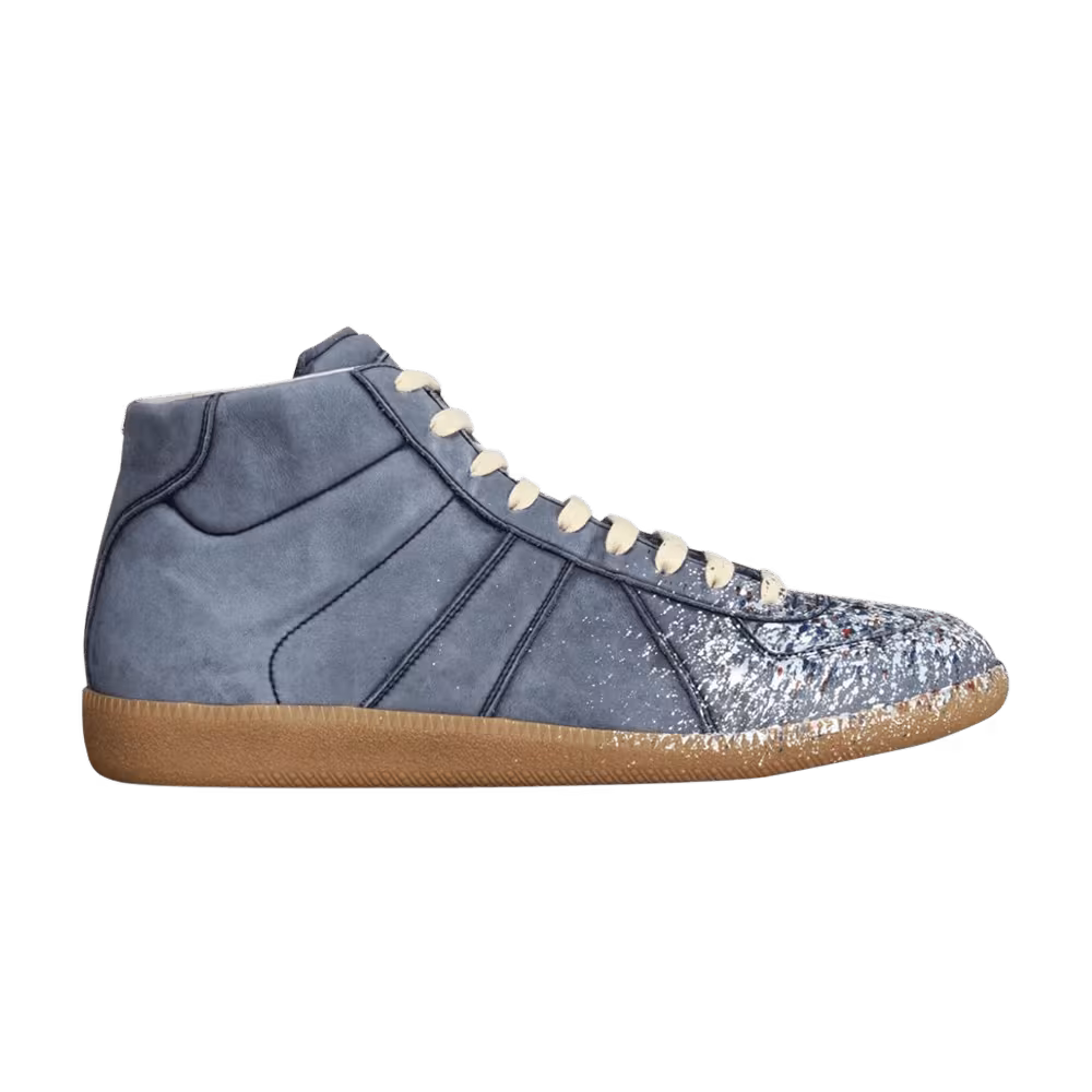 Maison Margiela Replica High Paint Splatter - Blue