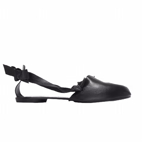 Maison Margiela Wmns Tabi Strapped Ballet Flat 'Black'