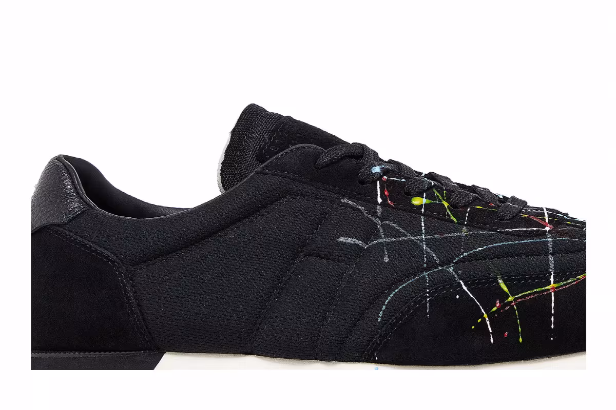 Maison Margiela Replica Runner Low Paint Splatter - Black, view 3
