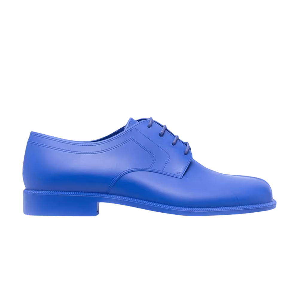 Maison Margiela Women's Tabi Lace-Up Oxford Blue