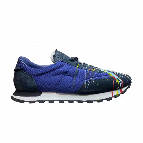 Maison Margiela Replica Runner Low 'Paint Splatter - Blue'
