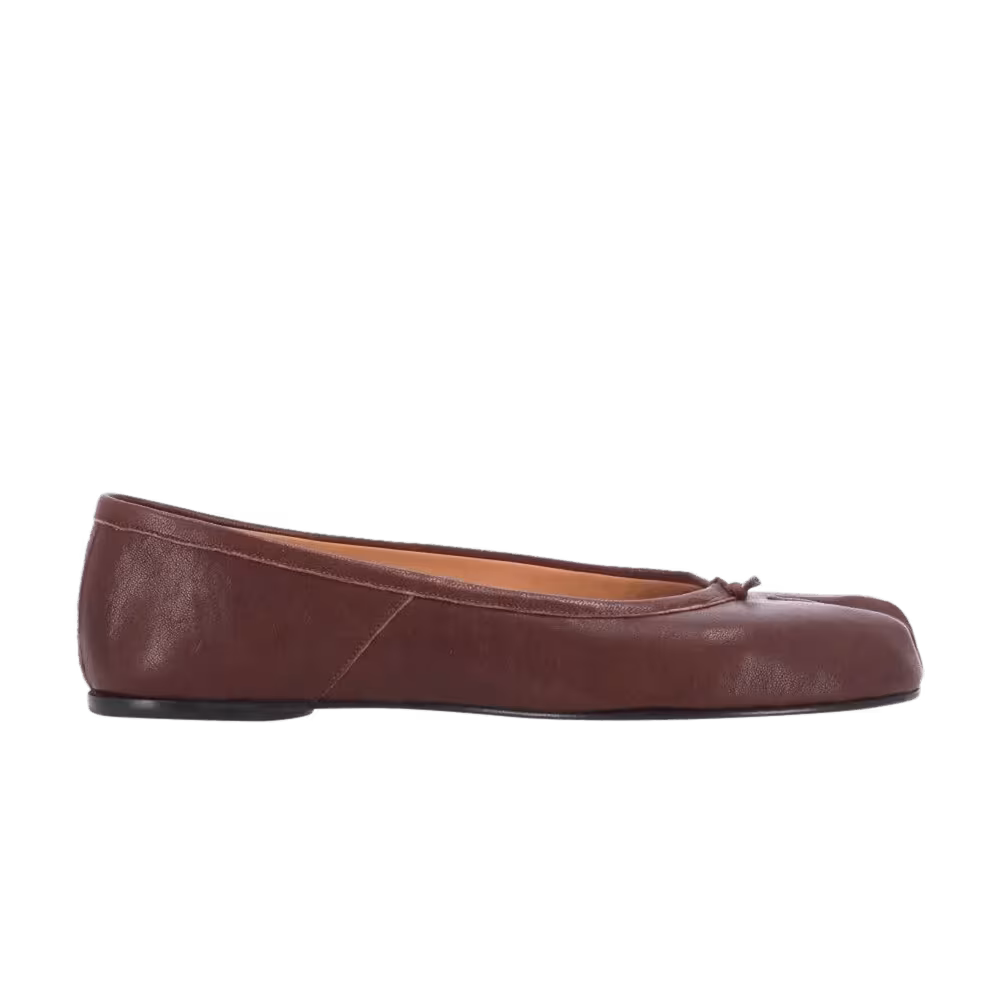 Maison Margiela Women's Tabi Ballerina Brown