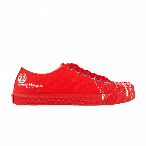 Maison Margiela Wmns Tabi Low 'Paint Splatter - Coral Fluo'