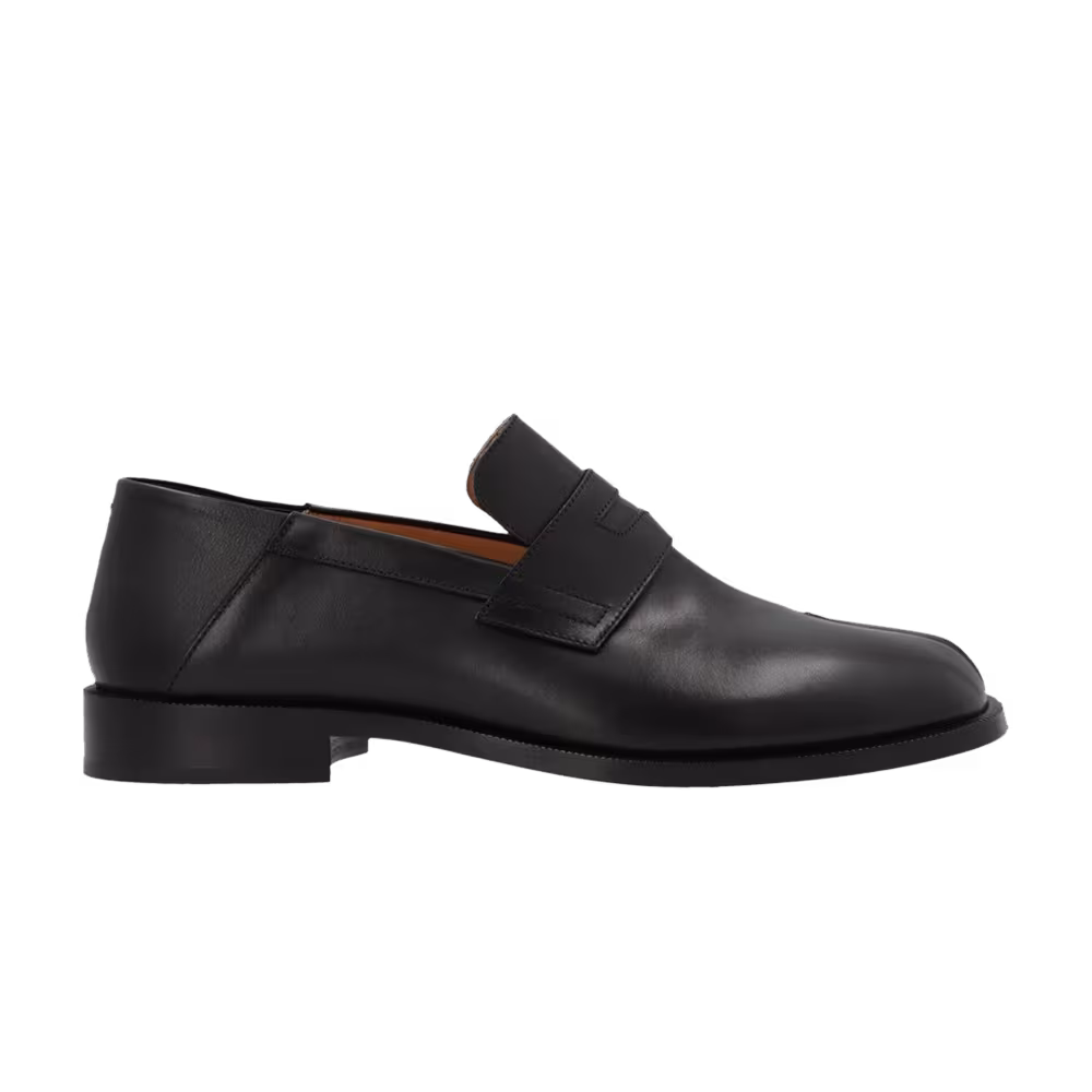 Maison Margiela Tabi Penny Loafers Black