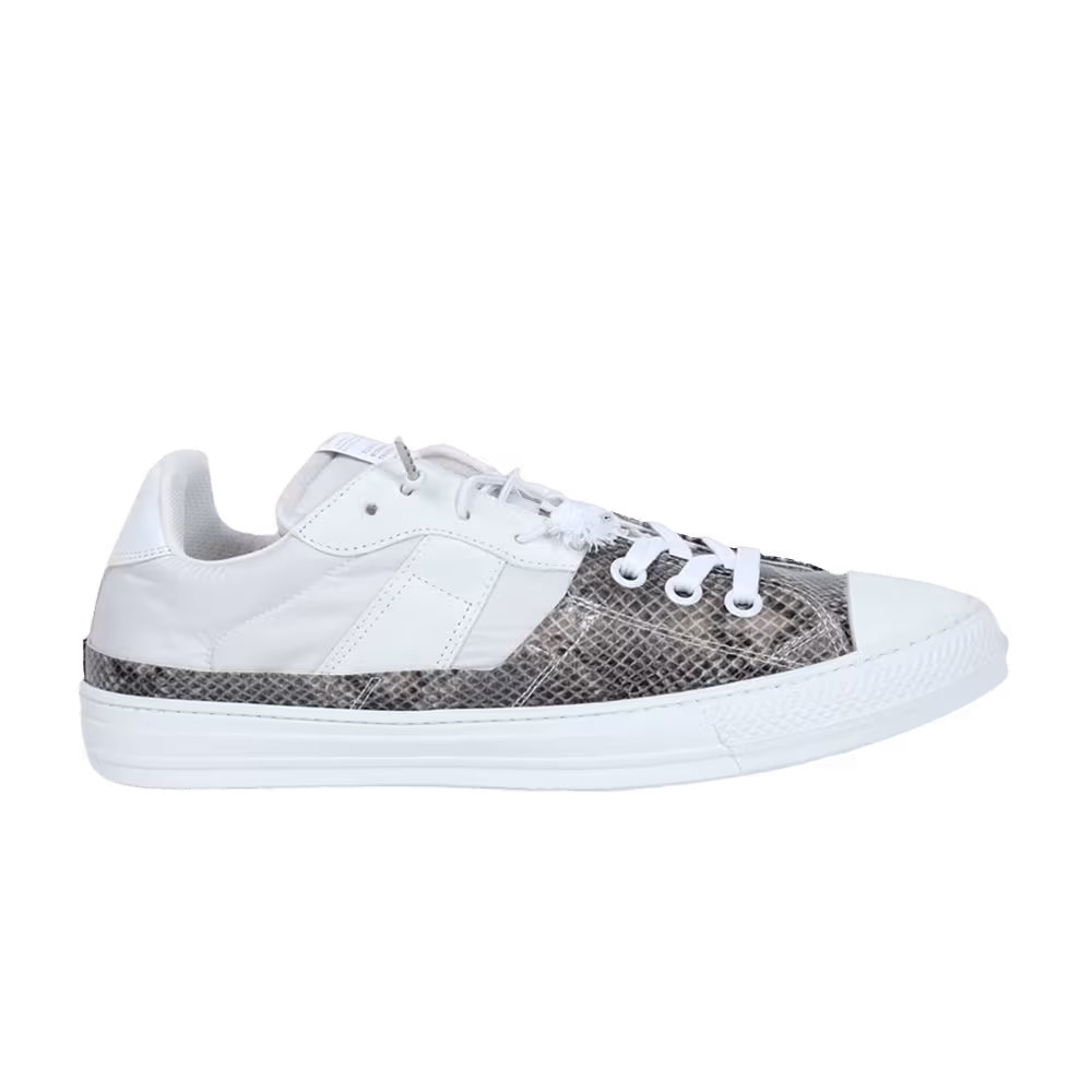 Maison Margiela Evolution Low Snakeskin - White