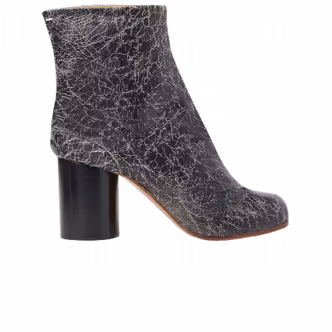 Maison Margiela Tabi Ankle Boot 'Vintage Cracked - Black Beige'