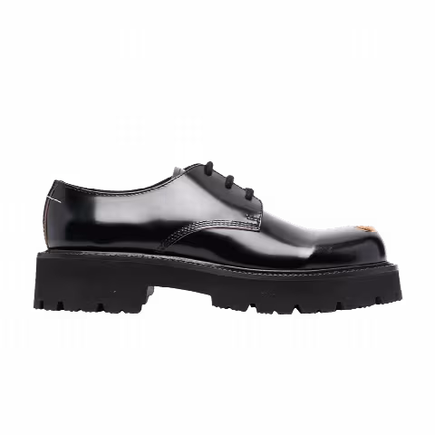 MM6 Maison Margiela Wmns Lace-Up Brogues 'Black'
