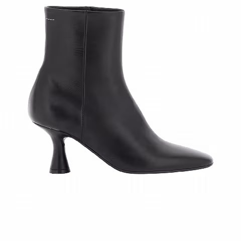MM6 Maison Margiela Wmns Pointed Heeled Boots 'Black'