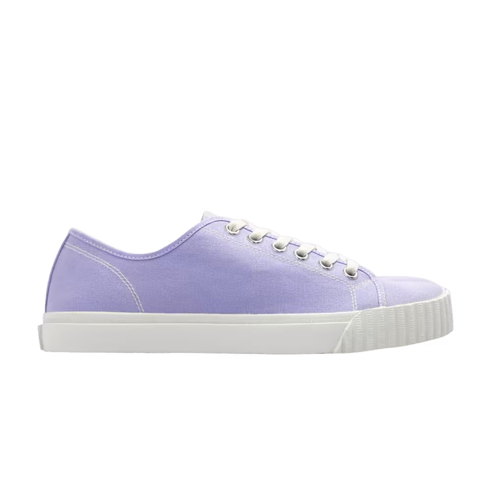 Maison Margiela Women's Tabi Canvas Low Wisteria