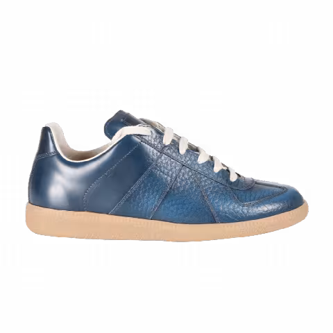 Maison Margiela Replica Low Top Sneaker 'Python Print Blue'