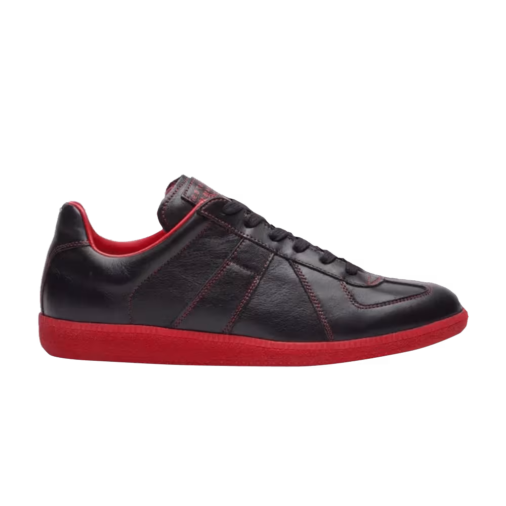 Maison Margiela 22 Replica Low Top Sneaker Black Red
