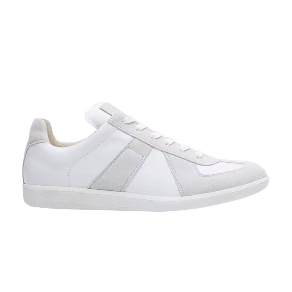 Maison Margiela 22 Replica Low Top Sneaker White Grey Tonal