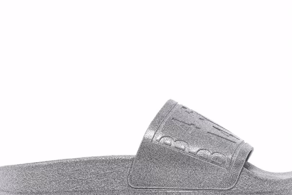 MM6 Maison Margiela Women's Hotel Pool Slide Silver, view 3