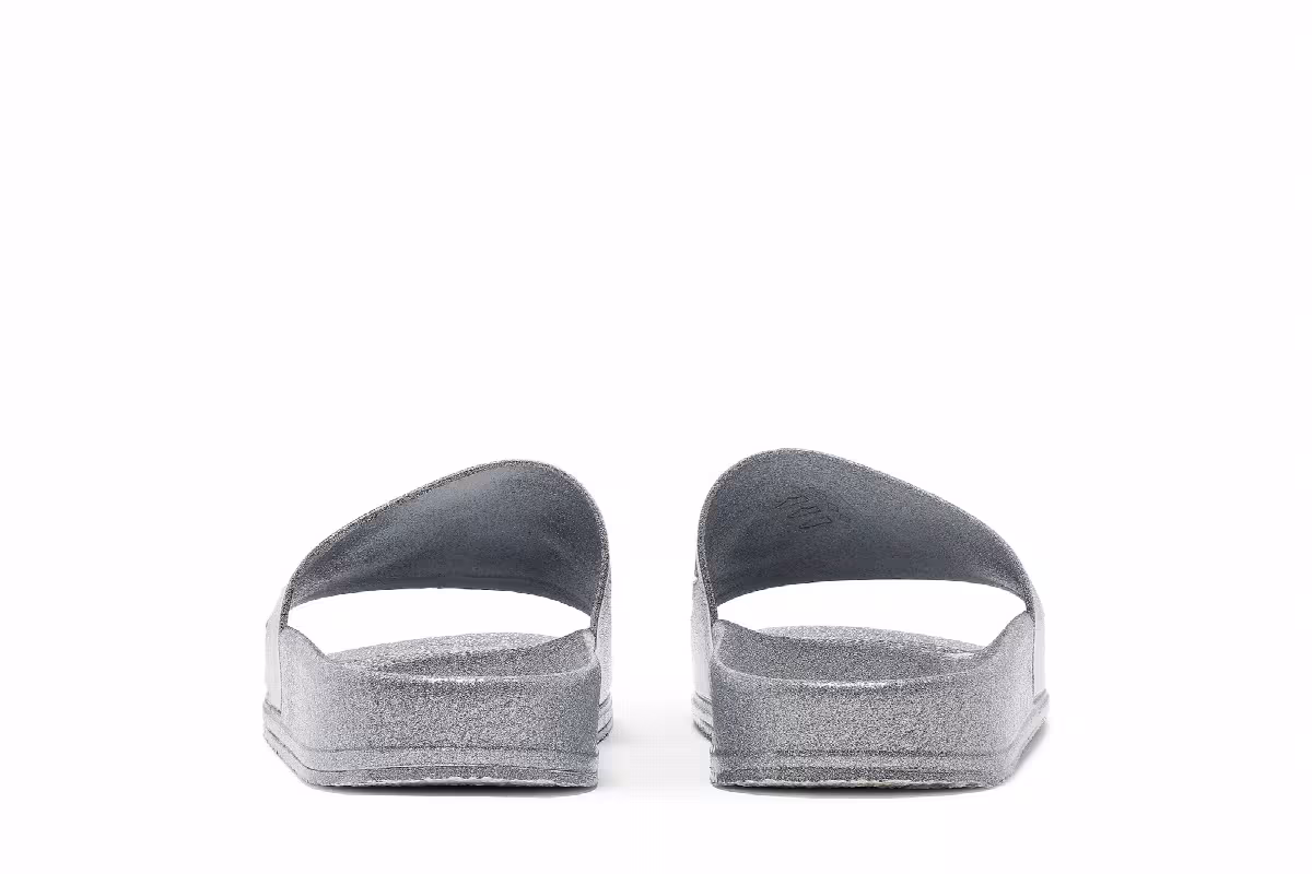 MM6 Maison Margiela Women's Hotel Pool Slide Silver, view 7