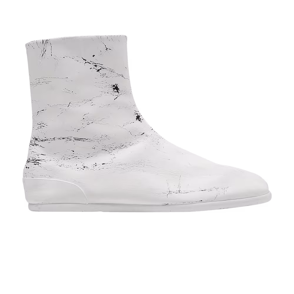 Maison Margiela Tabi High Painted - White