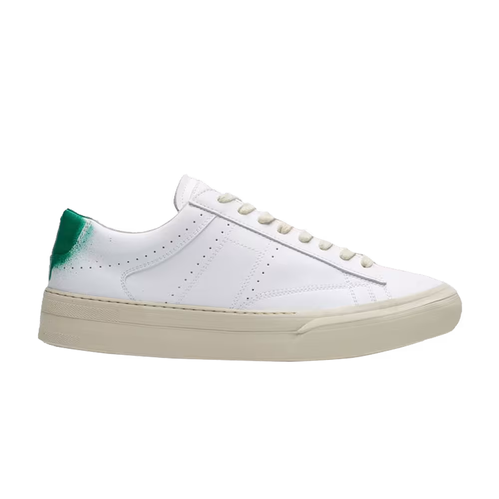 Maison Margiela 22 Ace Low Vintage Sneaker White Green