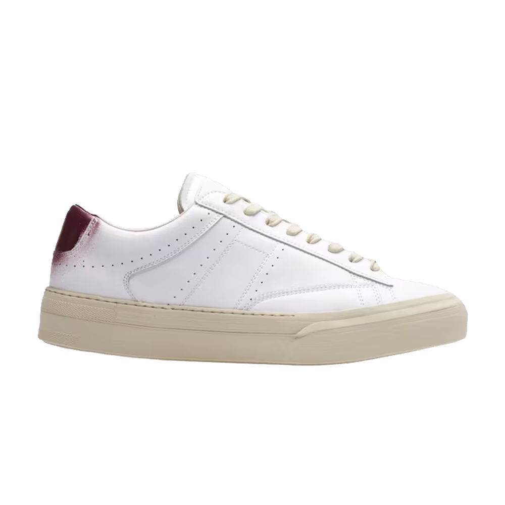 Maison Margiela 22 Ace Low Vintage Sneaker White Red