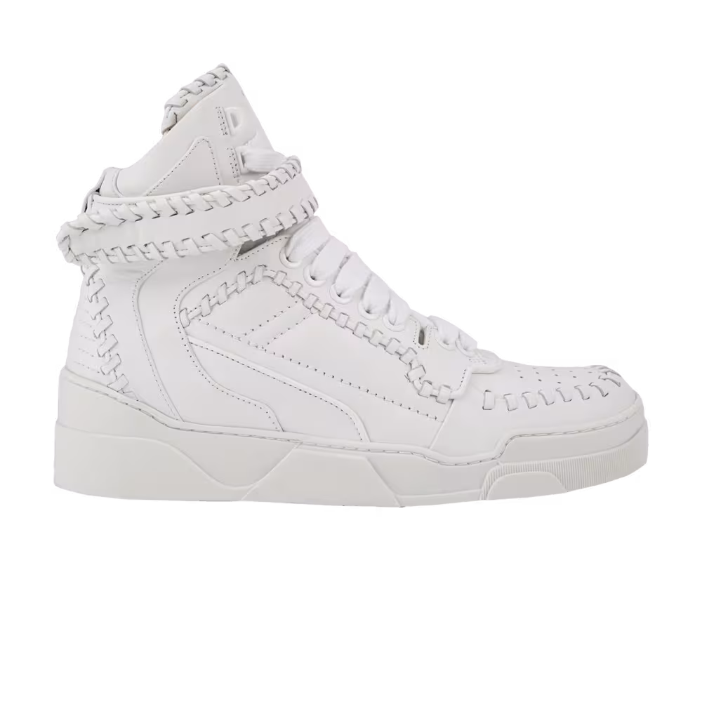 Givenchy Tyson Whipstitched High White