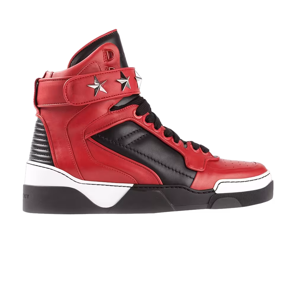 Givenchy Tyson Star High-Top Red