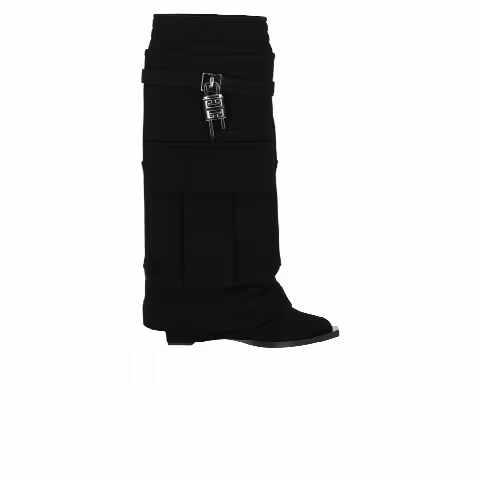 Givenchy Wmns Shark Lock Cowboy Boot 'Black'